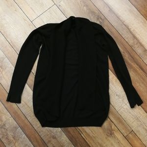 Soft MNG black open front panel cardigan